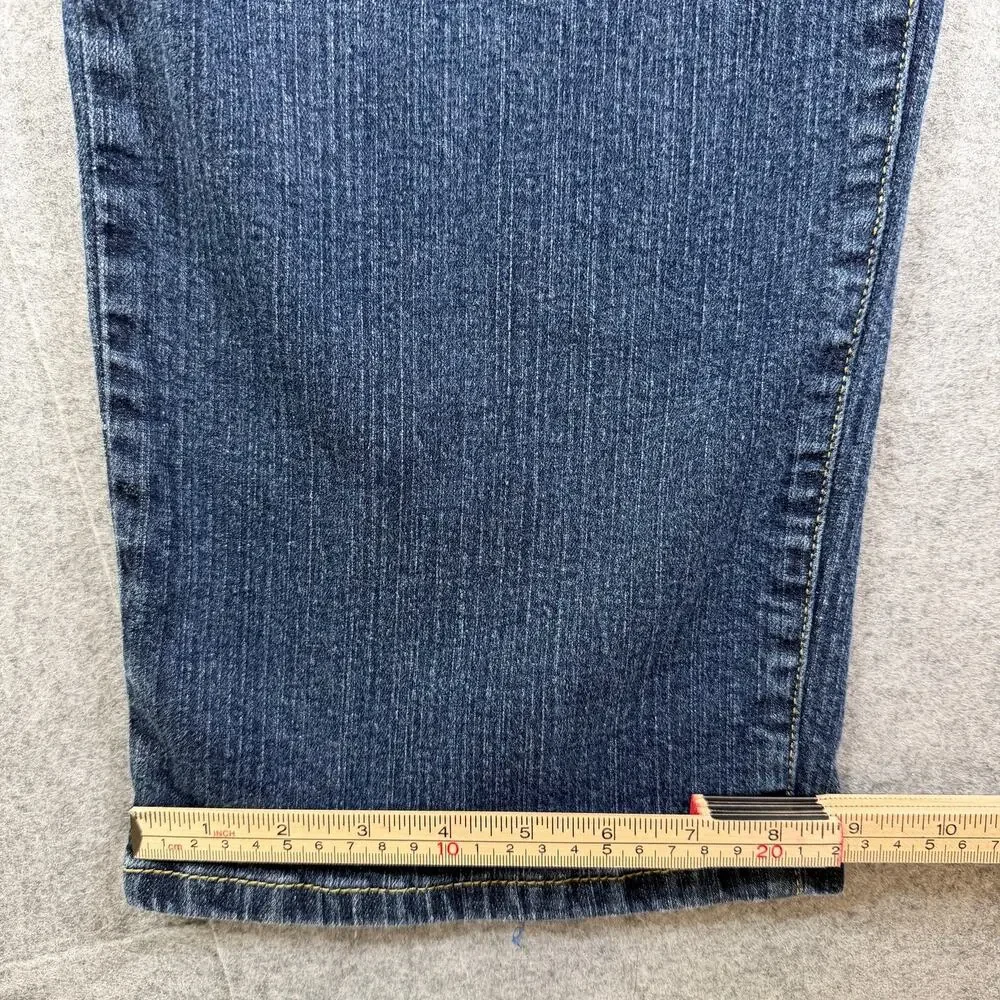 Vintage Y2K Lucky Brand Jeans Mens 38 Short Dark Wash Loose Fit Stretch Denim